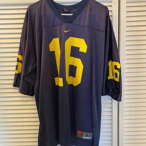 University of Michigan Football Jersey #16 - Nike Mens Large - Denard Robinson